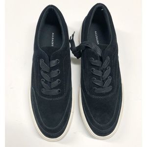 ALL SAINTS| Mercia Low Top Trainer Black Chunky Sneaker